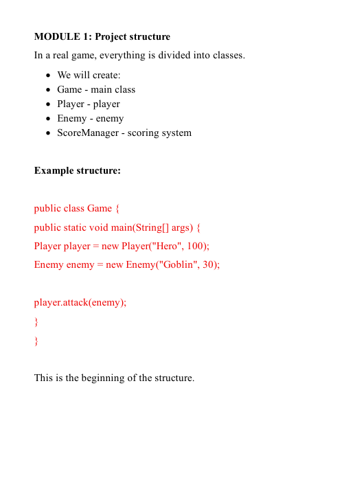 Text preview for the PDF course 'Core Course'