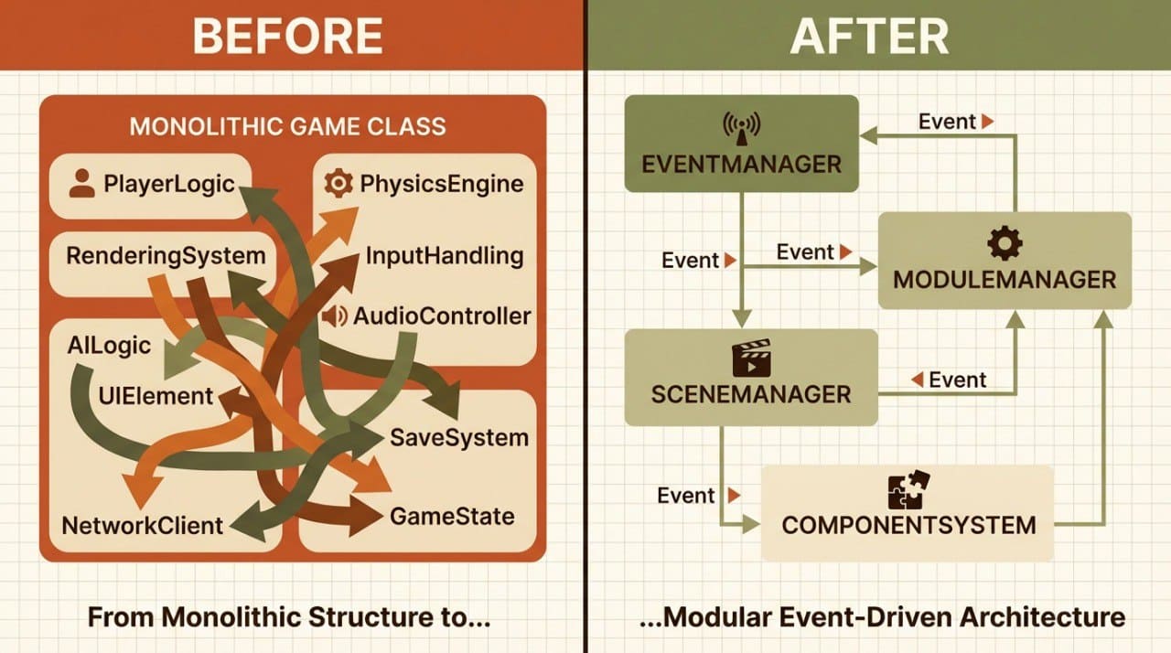 Before/After diagram about 'Nexus Series' course