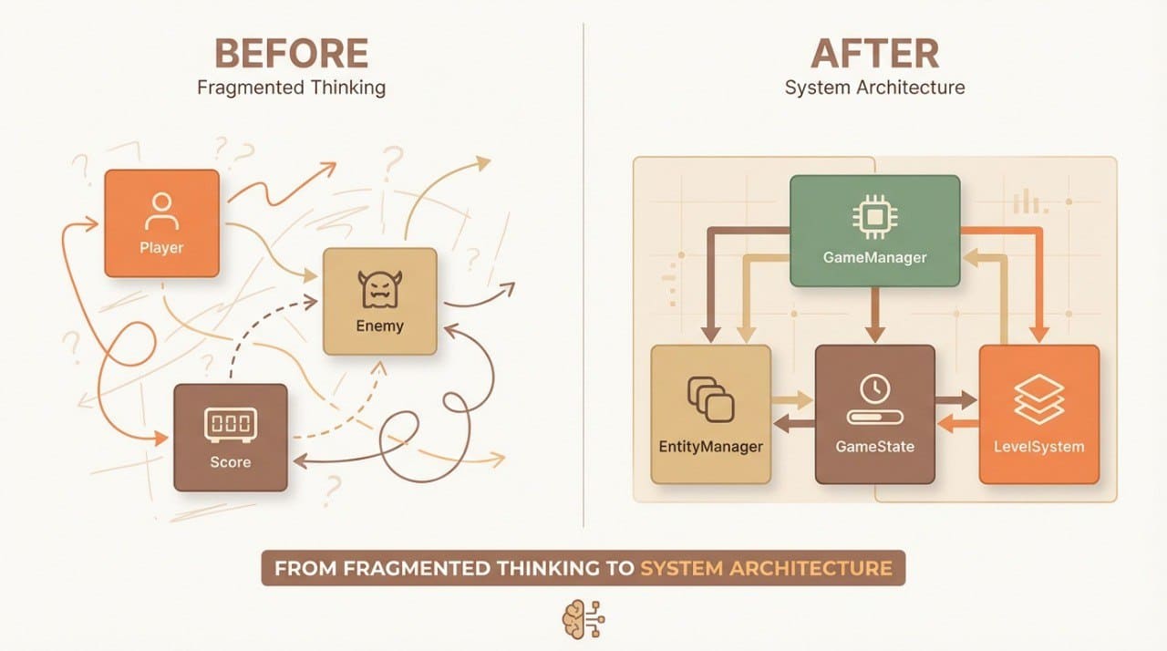 Before/After diagram about 'Nova Module' course